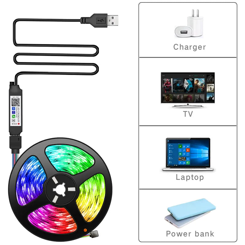 Led Strip Lights RGB APP Control